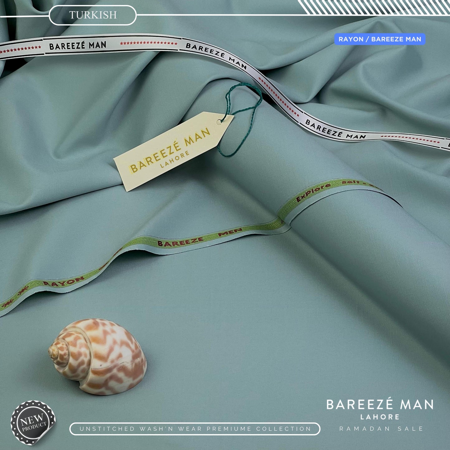 Bareez man RAYON summer