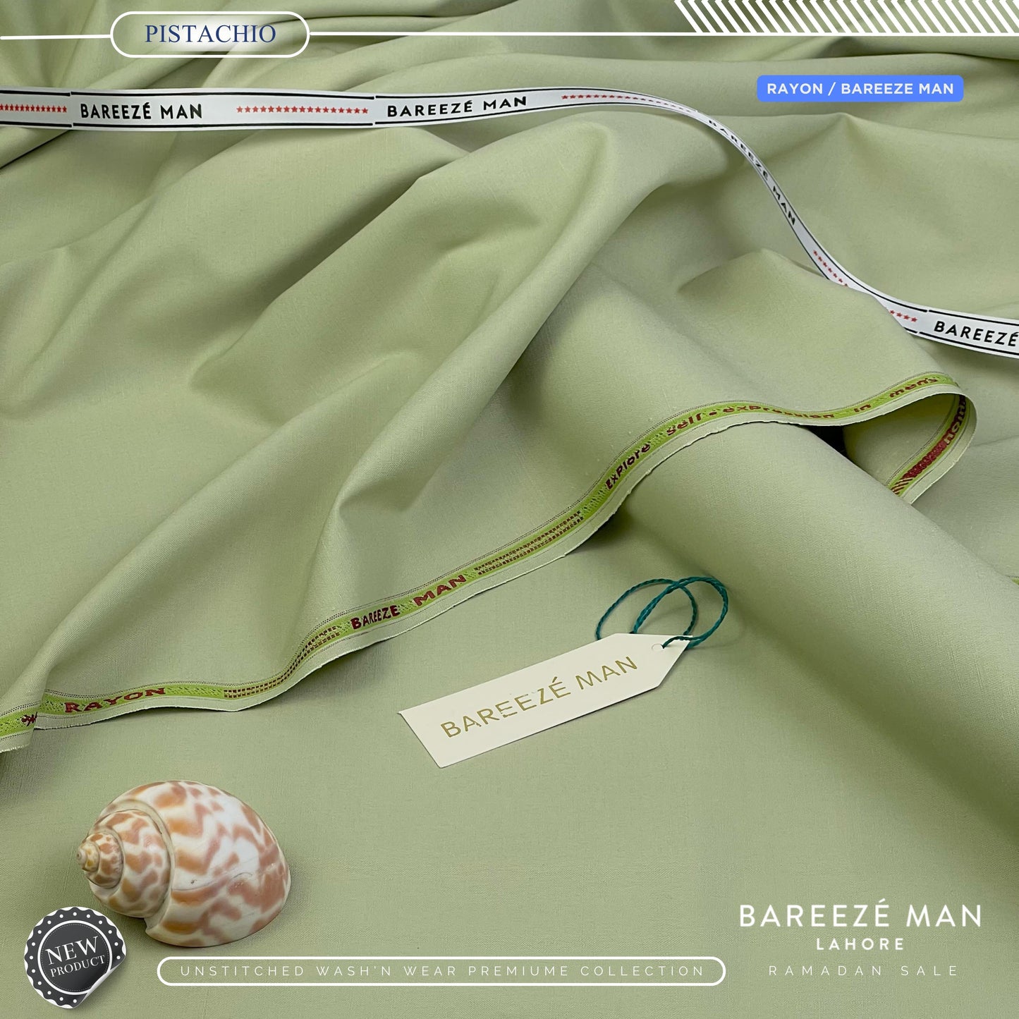 Bareeze man RAYON summer