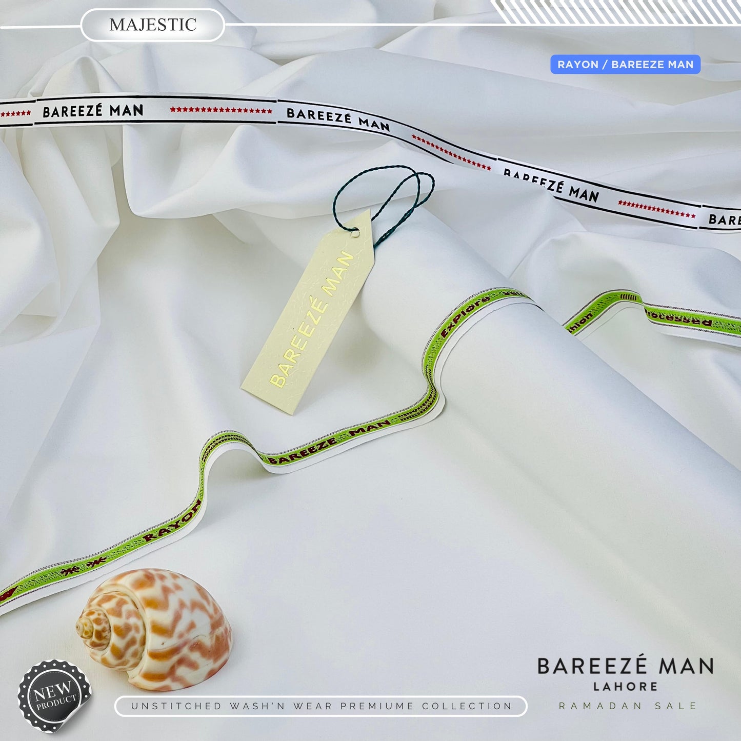 Bareeze man RAYON summer