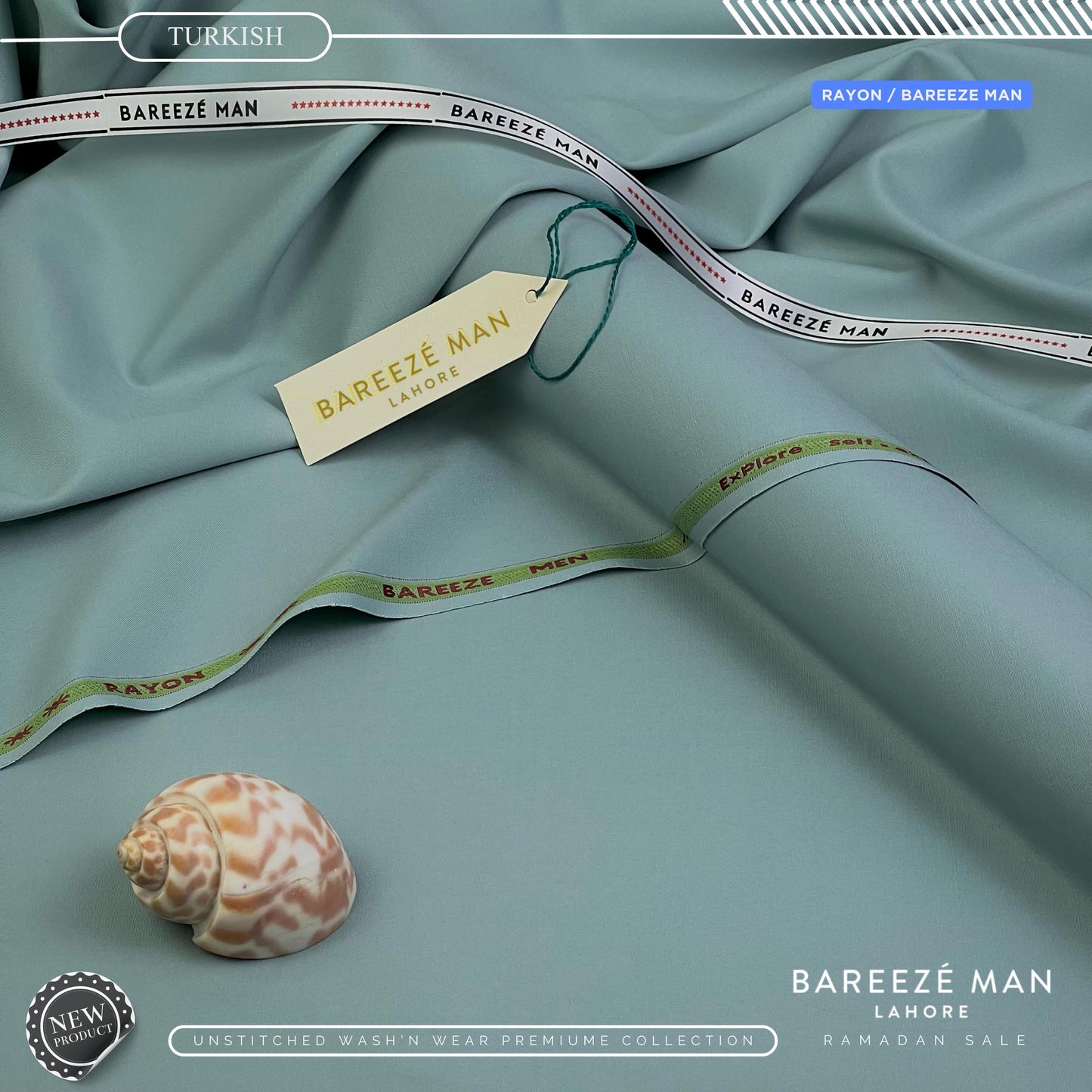 Bareeze man RAYON summer